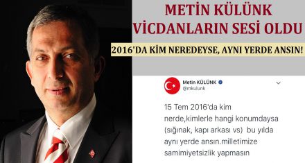 KÜLÜNK VİCDANLARIN SESİ OLDU