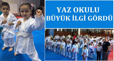 YAZ OKULUNA BÜYÜK İLGİ