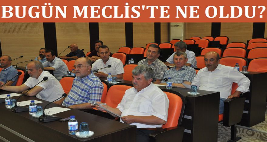 BUGÜN MECLİS'TE NE OLDU?