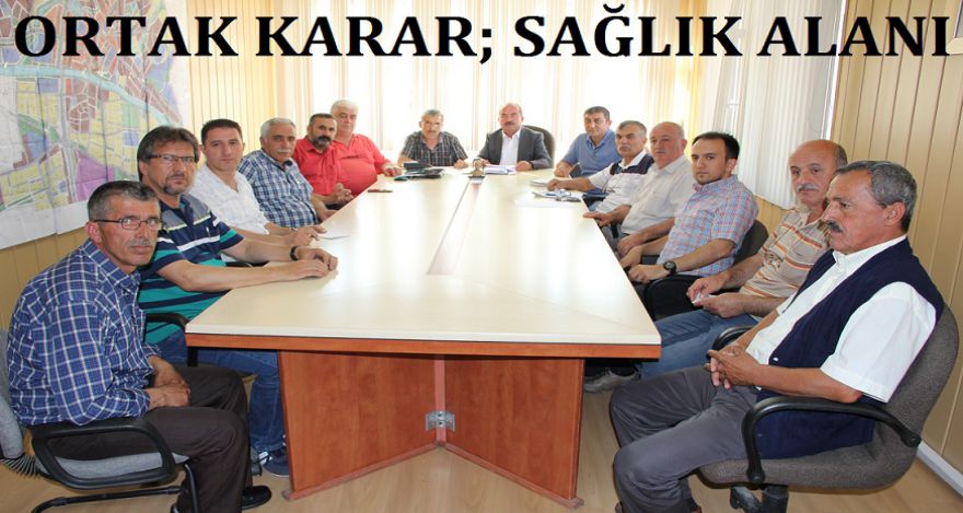 ORTAK KARAR; SAĞLIKTA KULLANILACAK