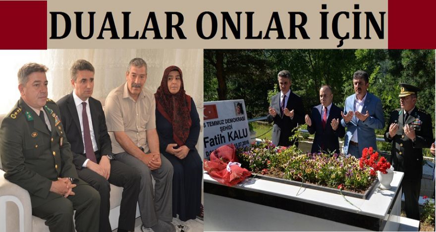 DUALAR ONLAR İÇİN