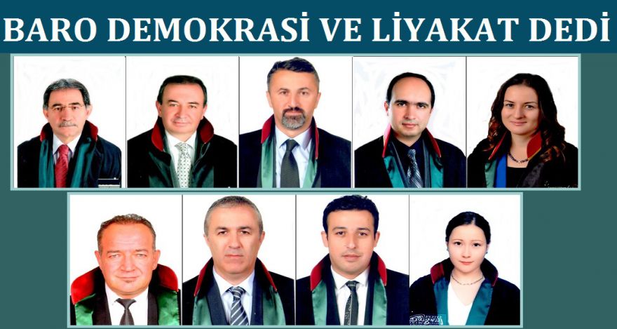 BARO DEMOKRASİ VE LİYAKAT DEDİ