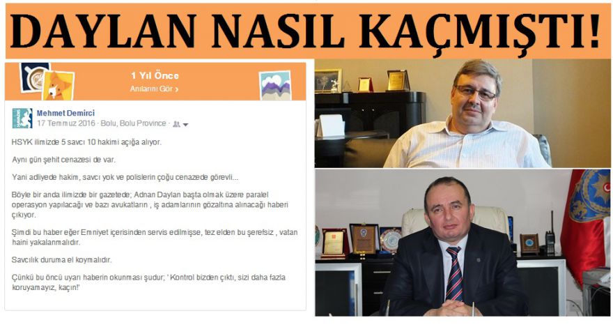 DAYLAN NASIL KAÇIRILDI!