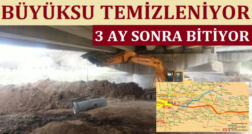 BÜYÜKSU TEMİZLENİYOR