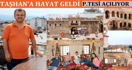 TAŞHAN'A HAYAT GELDİ 