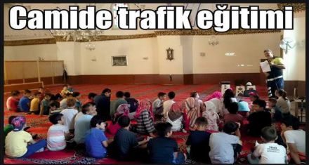 Camide trafik eğitimi