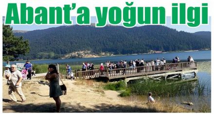 Abant'a yoğun ilgi