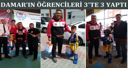 Damar'ın öğrencilerinden 3'te 3