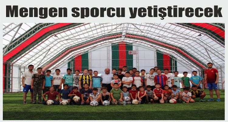 Mengen sporcu yetiştirecek