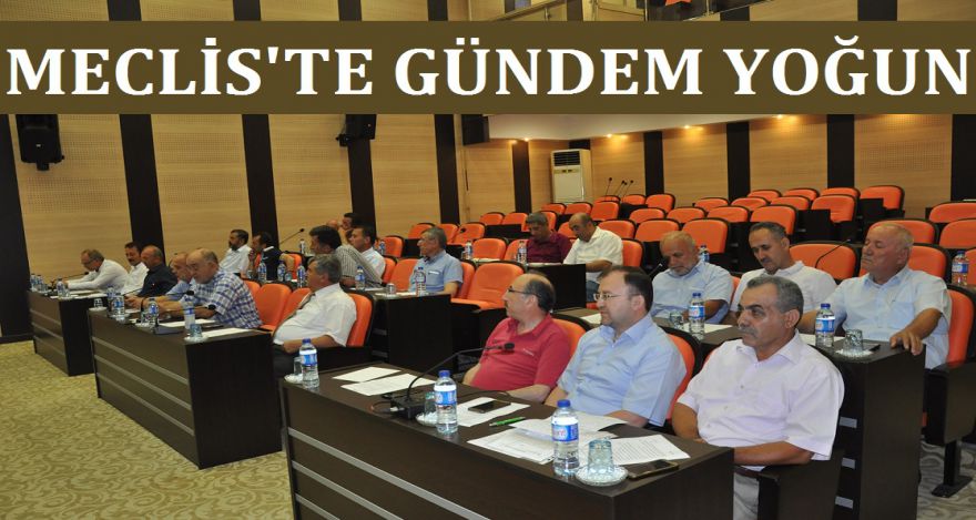 Meclis'te gündem yoğun