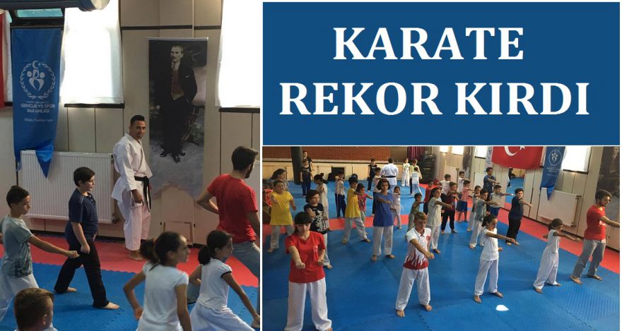 KARATE REKOR KIRIYOR