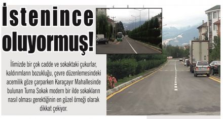 İstenince oluyormuş!
