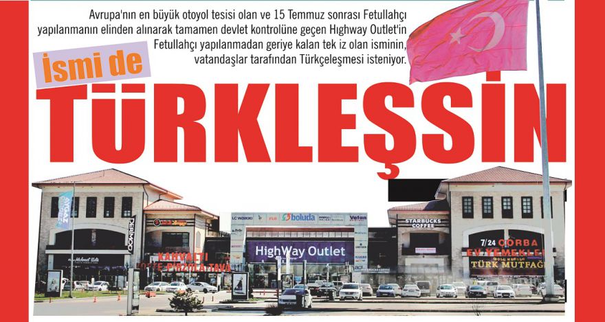 TÜRKÇE isim istiyoruz!