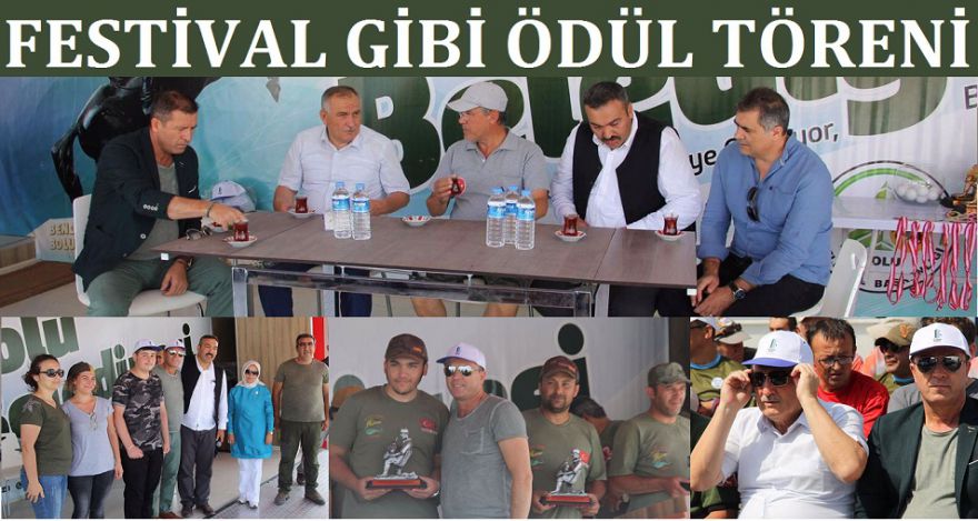 FESTİVAL GİBİ ÖDÜL TÖRENİ