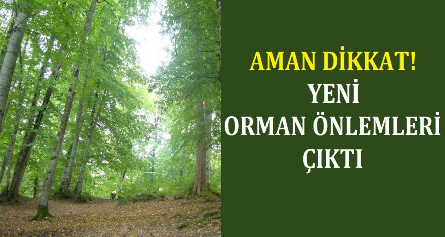 YENİ ÖNLEMLER ALINDI