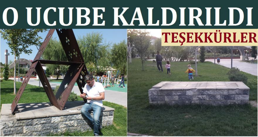 O UCUBE KALDIRILDI