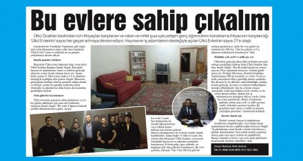 Bu evlere sahip çıkalım