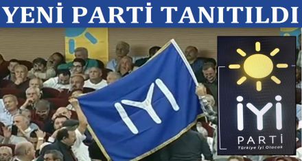 YENİ PARTİ TANITILDI 