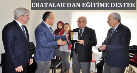 ERATALAR'DAN EĞİTİME ANLAMLI DESTEK