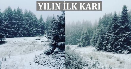 YILIN İLK KARI YAĞDI