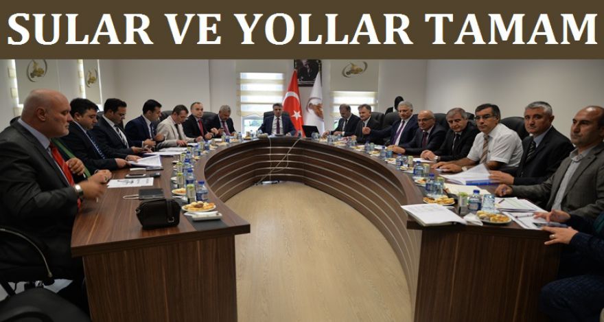 SU VE YOLLAR TAMAM