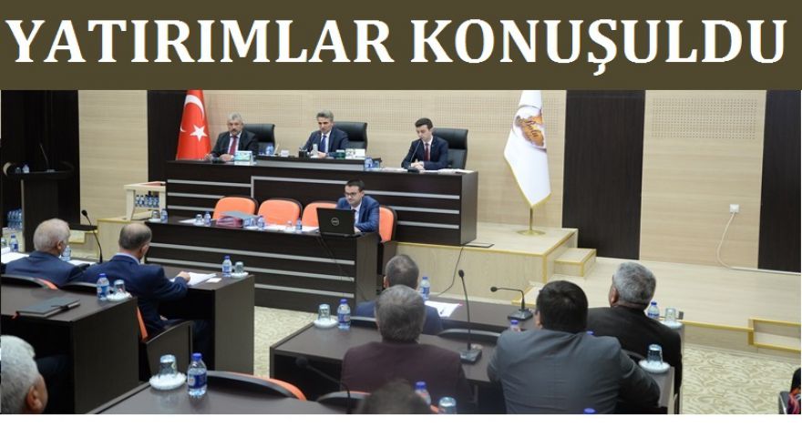 YATIRIMLAR ELE ALINDI