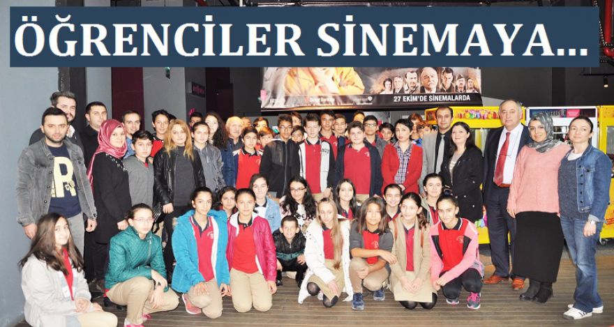 ÖĞRENCİLER SİNEMAYA