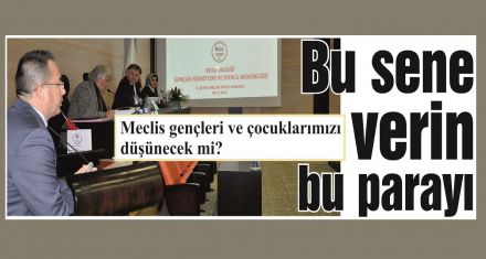 Bu sene verin bu parayı 