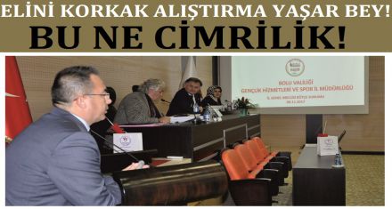 ELİNİZİ KORKAK ALIŞTIRMAYIN!