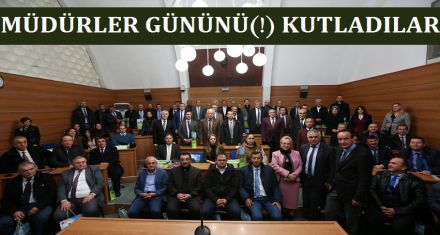 BELEDİYE MÜDÜRLER GÜNÜNÜ KUTLADI! 
