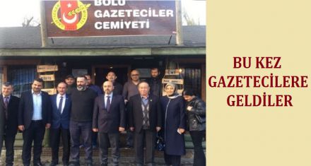 Bu kez gazetecilere geldiler 