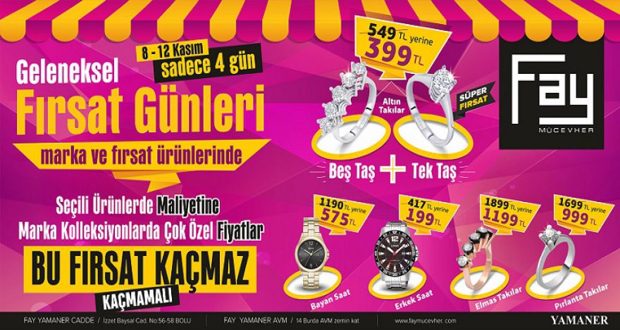 BU FIRTSATLARI KAÇIRMAYIN