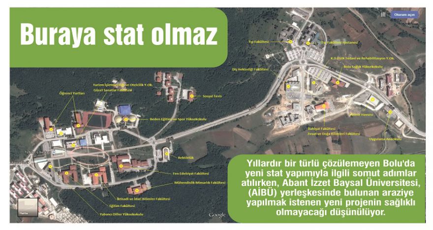 Buraya stat olmaz
