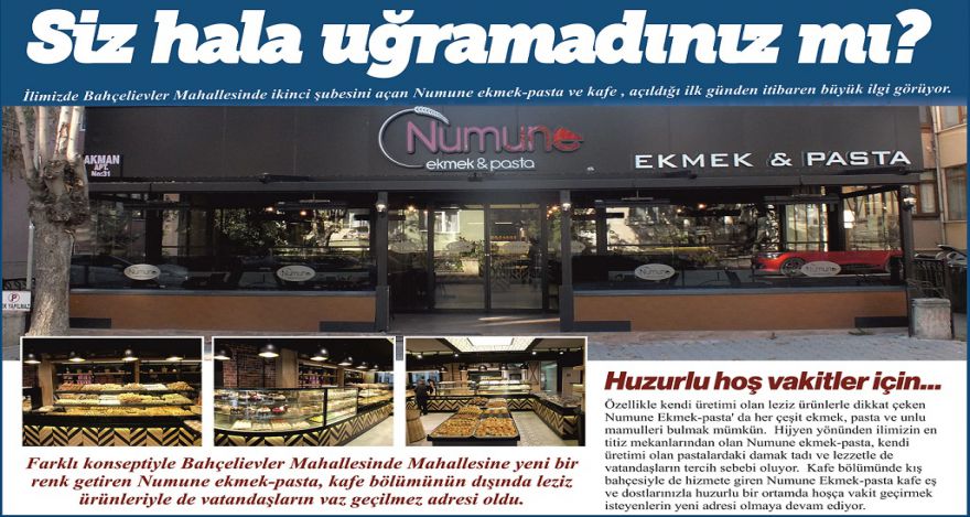 Siz hala uğramadınız mı?