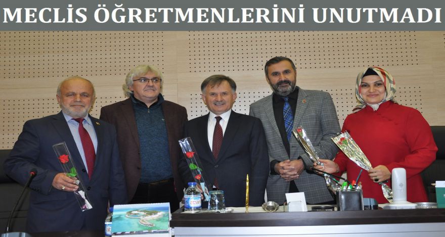 MECLİS ÖĞRETMENLERİNİ UNUTMADI