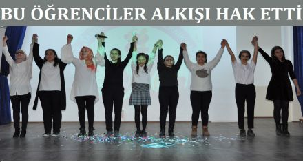 Bu öğrenciler takdiri hak etti 