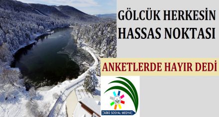 GÖLCÜK HERKESİN HASSAS NOKTASI