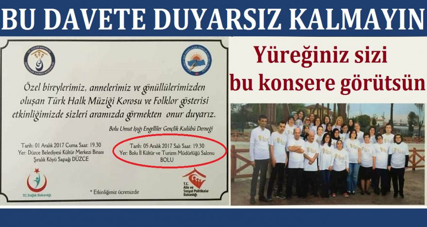BU DAVETE DUYARSIZ KALMAYIN