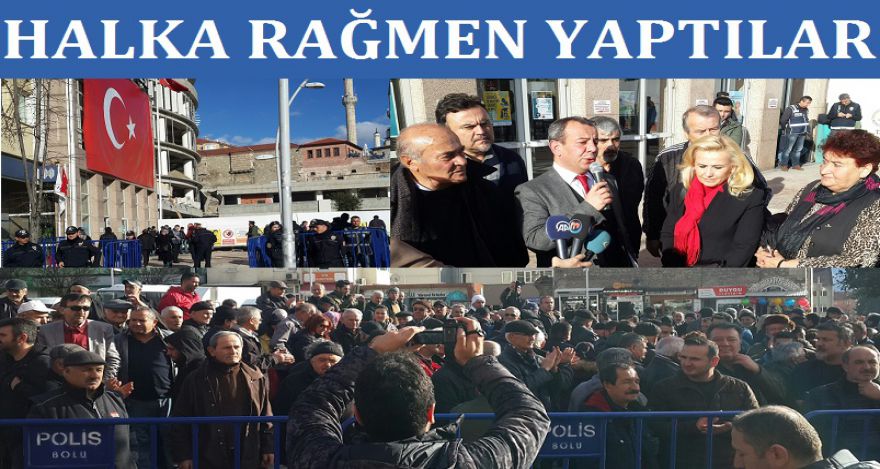 HALKA RAĞMEN SONUÇ DEĞİŞMEDİ