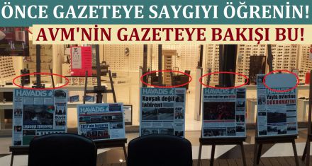 ÖNCE GAZETE VE GAZETECİYE SAYGIYI ÖĞRENİN!