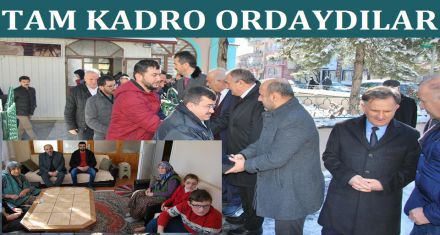 TAM KADRO ORADALARDI 