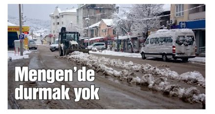 Mengen'de durmak yok