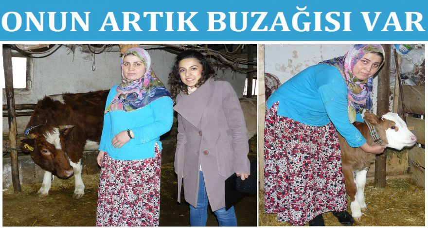 ONUN ARTIK BUZAĞISI VAR