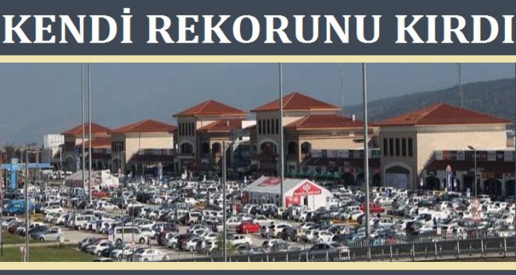 KENDİ REKORUNU KIRDI