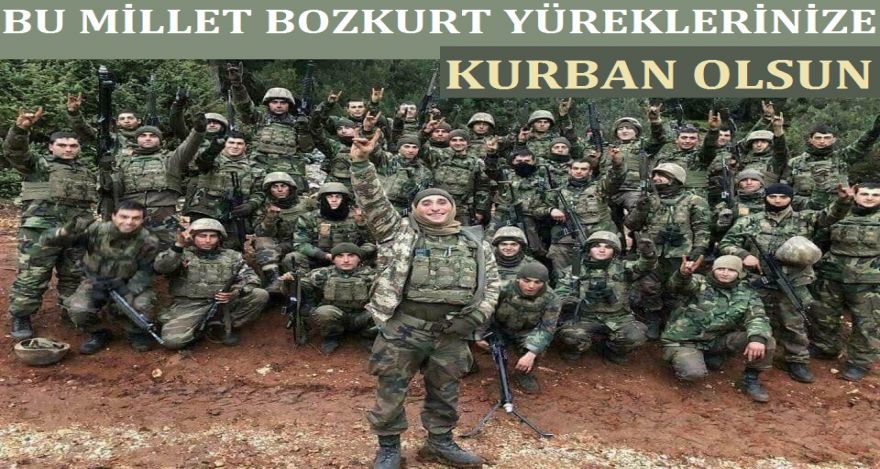 BÜYÜK TÜRK MİLLETİ BOZKURT YÜREKLERİNİZE KURBAN OLSUN