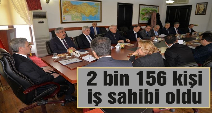 2 bin 156 kişi iş sahibi oldu
