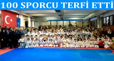100 SPORCU TERFİ ETTİ