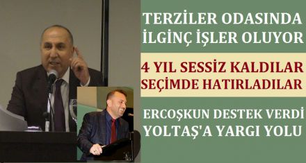 TERZİLER ODASINDA İLGİNÇ İŞLER OLUYOR!