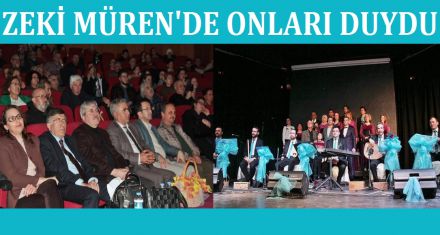 ZEKİ MÜREN'DE ONLARI DUYDU! 