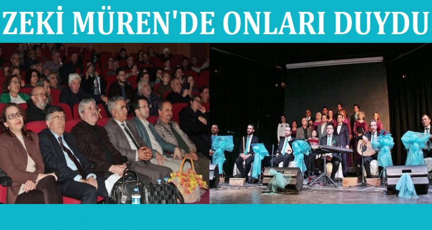 ZEKİ MÜREN'DE ONLARI DUYDU!